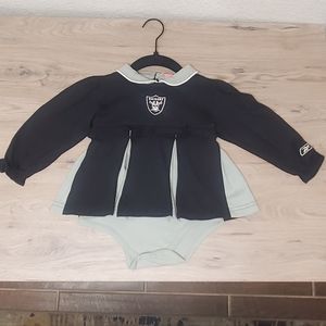 Las Vegas Raiders Reebok Dress Onsie